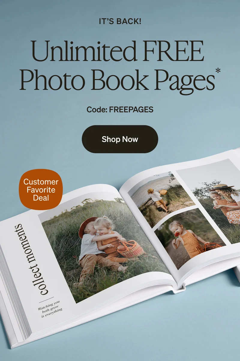 Unlimited Free Photo Book Pages