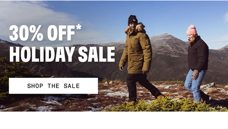 30% Off* Holiday Sale. Shop the Sale.