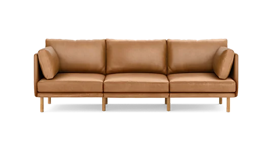 Field Leather 3-Piece Sofa