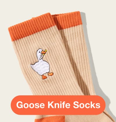 Goose Knife Socks