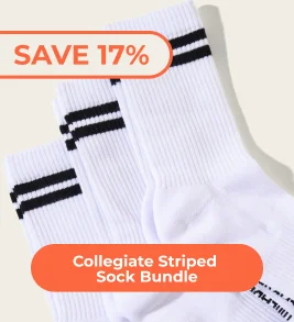 Collegiate Striped Socks Bundle
