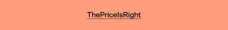 ThePriceIsRight
