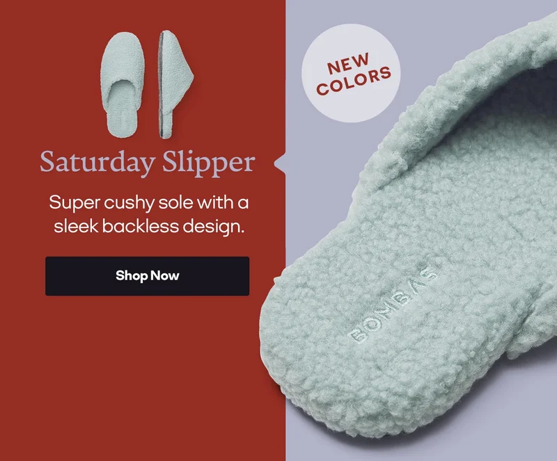 NEW COLORS | Saturday Slipper | Super cushy sole with a sleek backless design. Shop Now