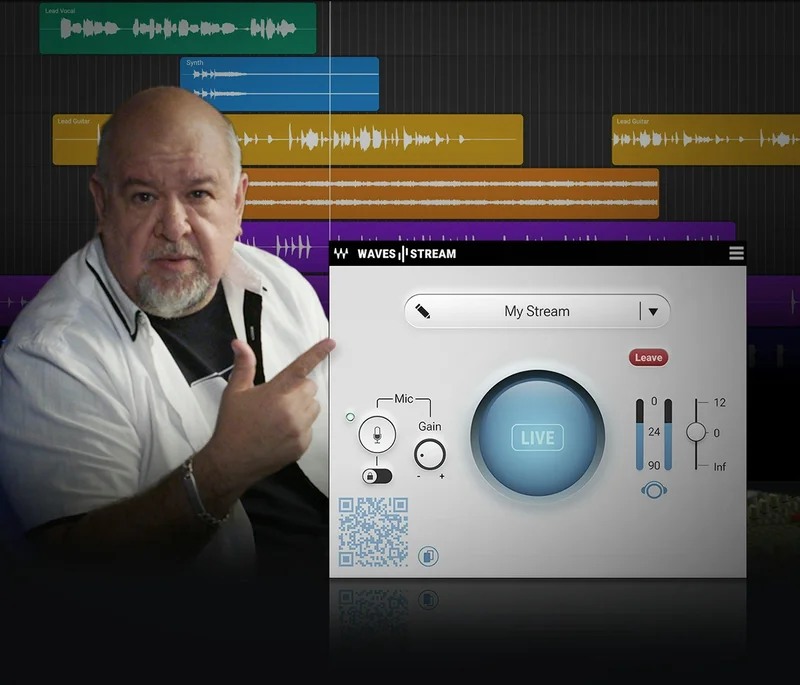 NEW! Waves Stream - DAW Audio Sharing Service