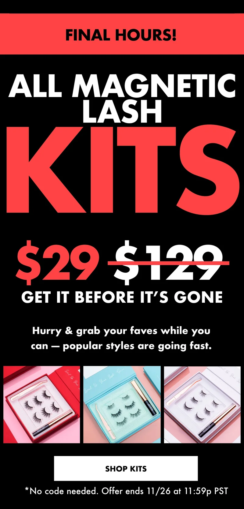 Our Black Friday Sale Ends Today!