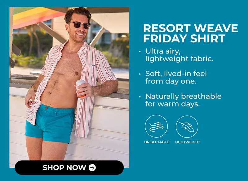 SHOP THE RESRT WEAVE FRIDAY SHIRT