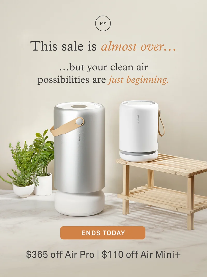Ends Tomorrow - The sale is almost over... but your clean air possibilities are just beginning.