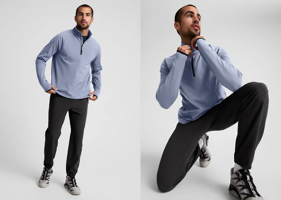 Pacer Fleece-Backed Quarter Zip Men's Pullover