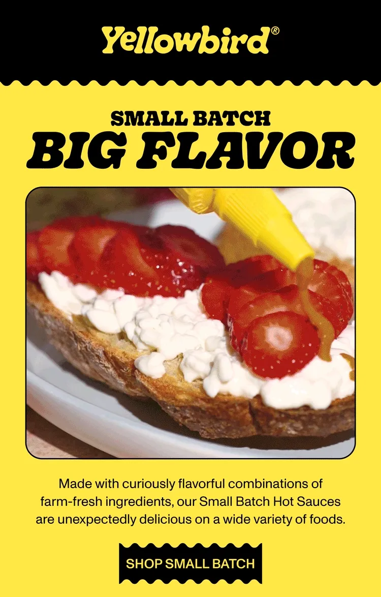 Small Batch, Big Flavor