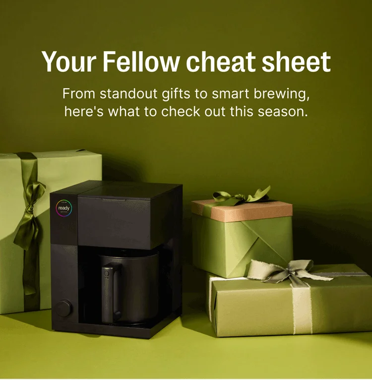 Your Fellow cheat sheet - from standout gifts to smart brewing, here's what to check out this season