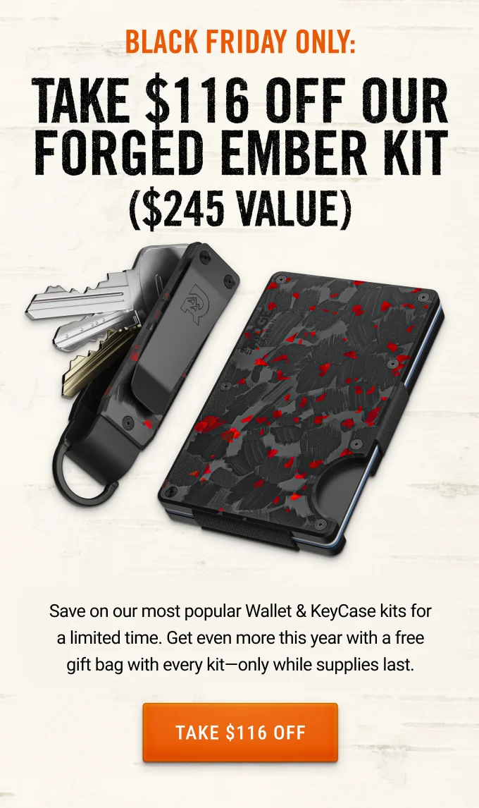 Save $116 on Forged Ember Daily Driver Kits