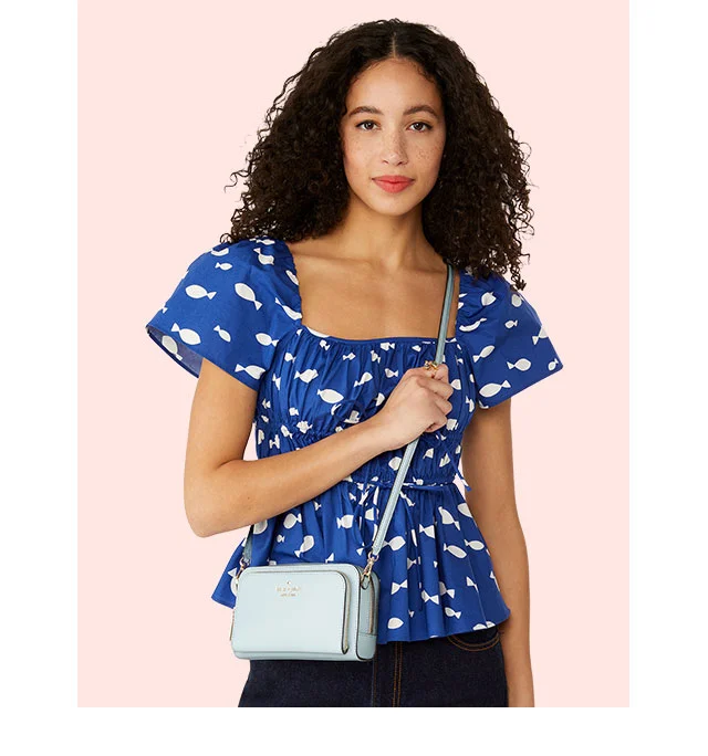 Staci Dual Zip Around Crossbody