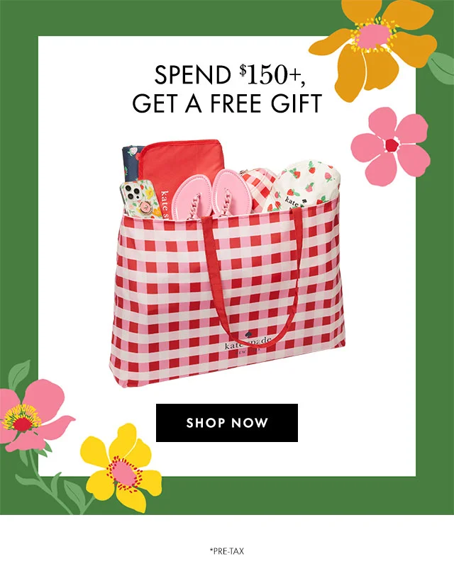 Spend $150+ Get a Free Gift *Pre-tax
