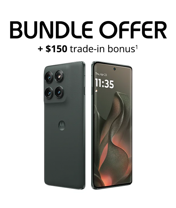 $50 off motorola edge - 2025 + $150 trade-in bonus and FREE moto watch & moto buds 2 plus