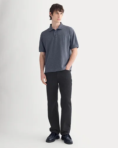 Image | Classic Piqué Polo Regular | Heathered Graphite