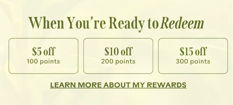 When you're ready to redeem. Learn more about my rewards.
