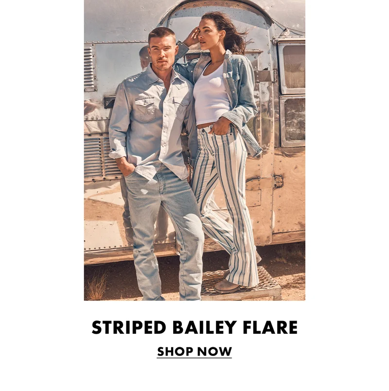 Striped Bailey Flare. Shop Now