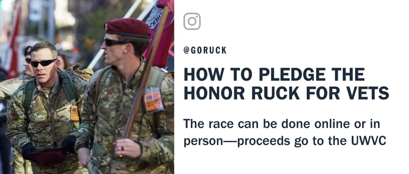goruck veterans day honor ruck
