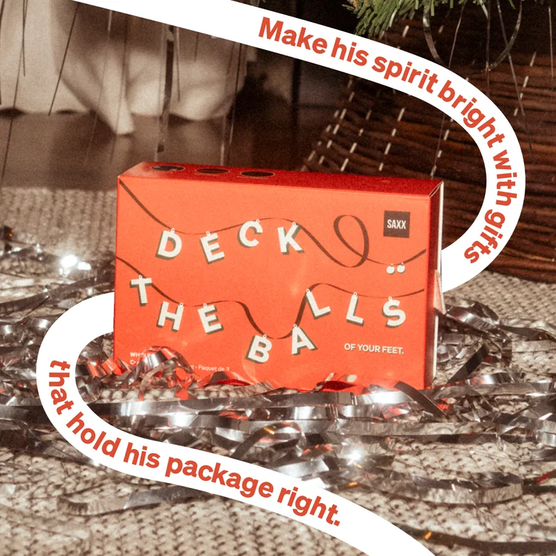 Make his spirit bright with gifts that hold his package right.