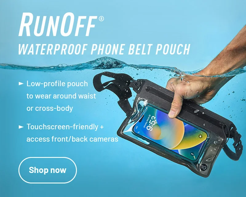 RunOff® Waterproof Phone Belt Pouch