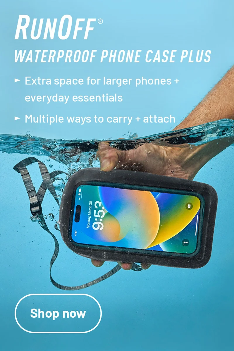 RunOff® Waterproof Phone Case Plus