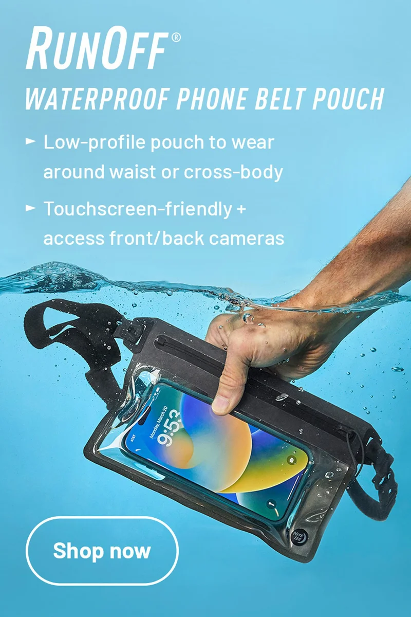 RunOff® Waterproof Phone Belt Pouch