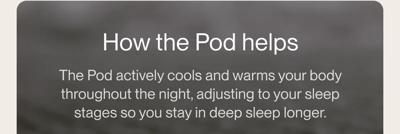 How the Pod helps