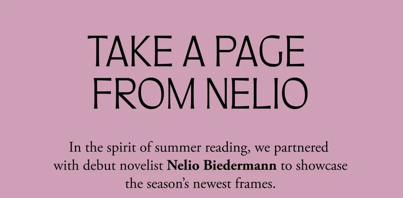 Take a page from Nelio