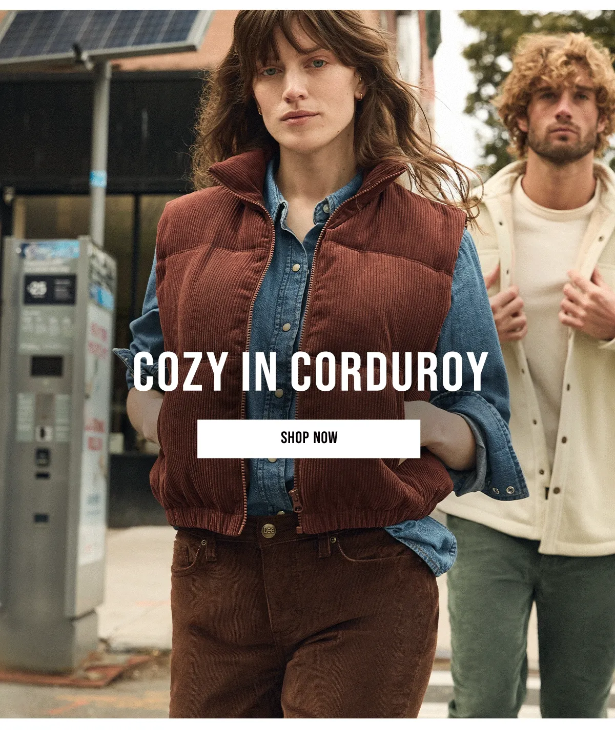 Cozy in corduroy