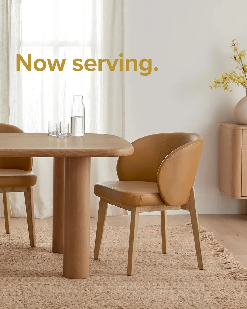 Now serving dining room furniture from Article.
