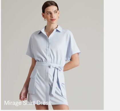 Mirage Shirt Dress