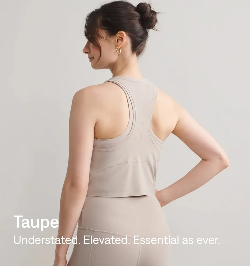 Taupe: Serene Fitted Tank