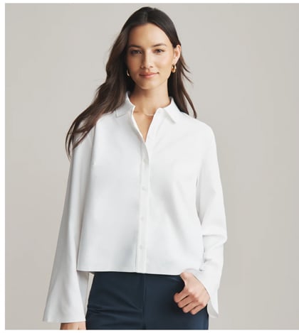 Mirage Crop Blouse