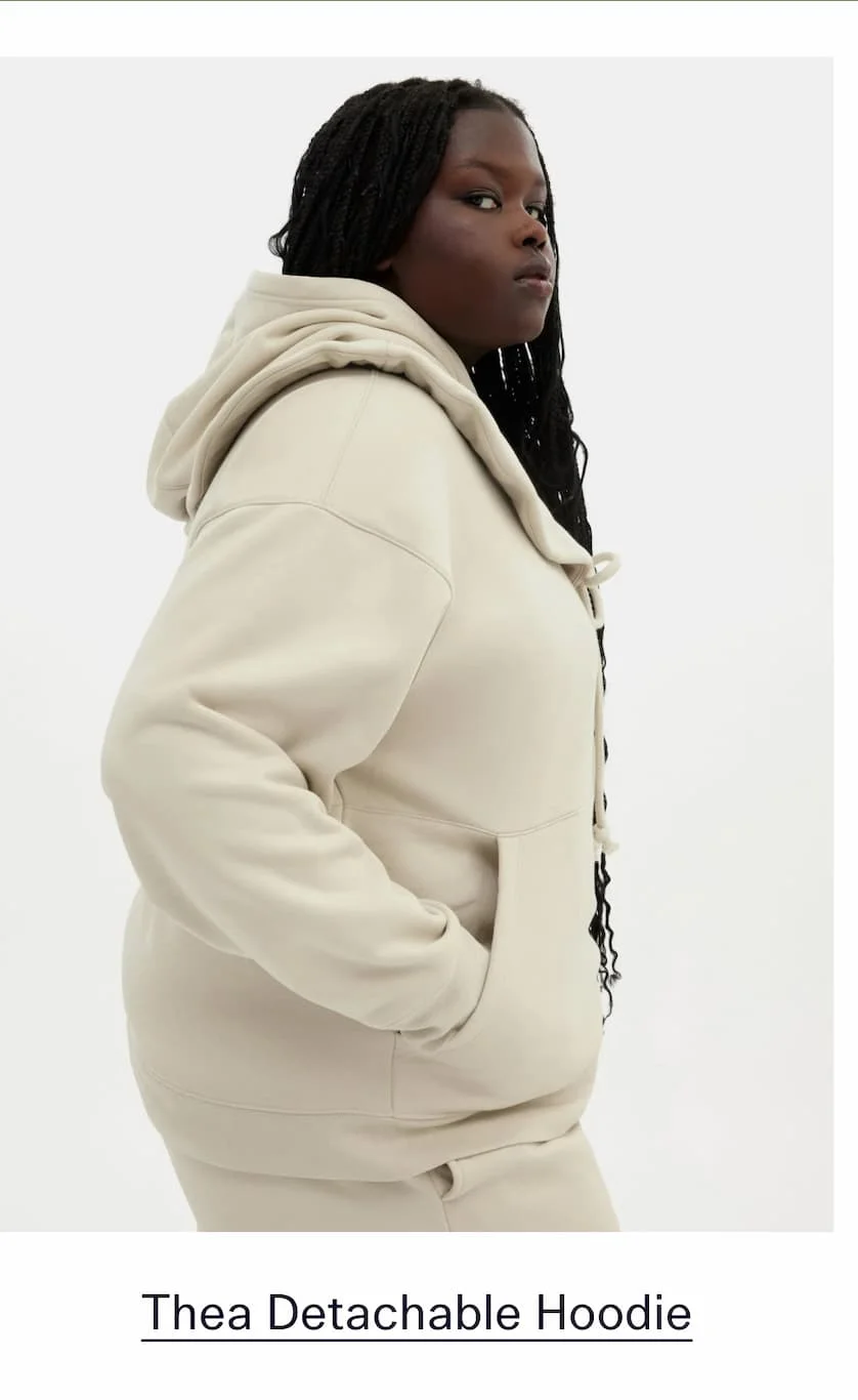 Thea Detachable Hoodie
