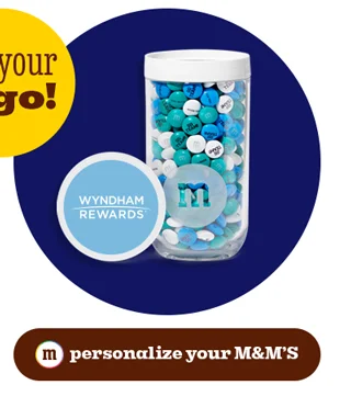 PERSONALIZE YOUR M&M'S
