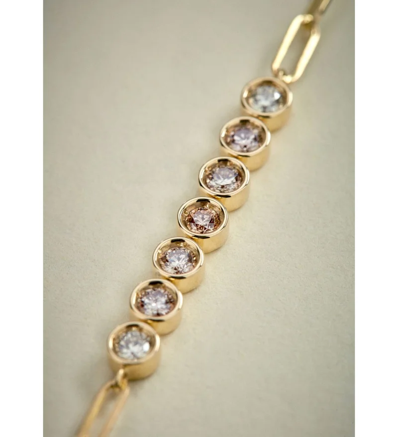 Desert Diamond Chain Bracelet