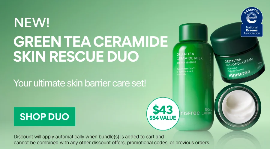 GREEN TEA CERAMIDE SKIN RESCUE DUO