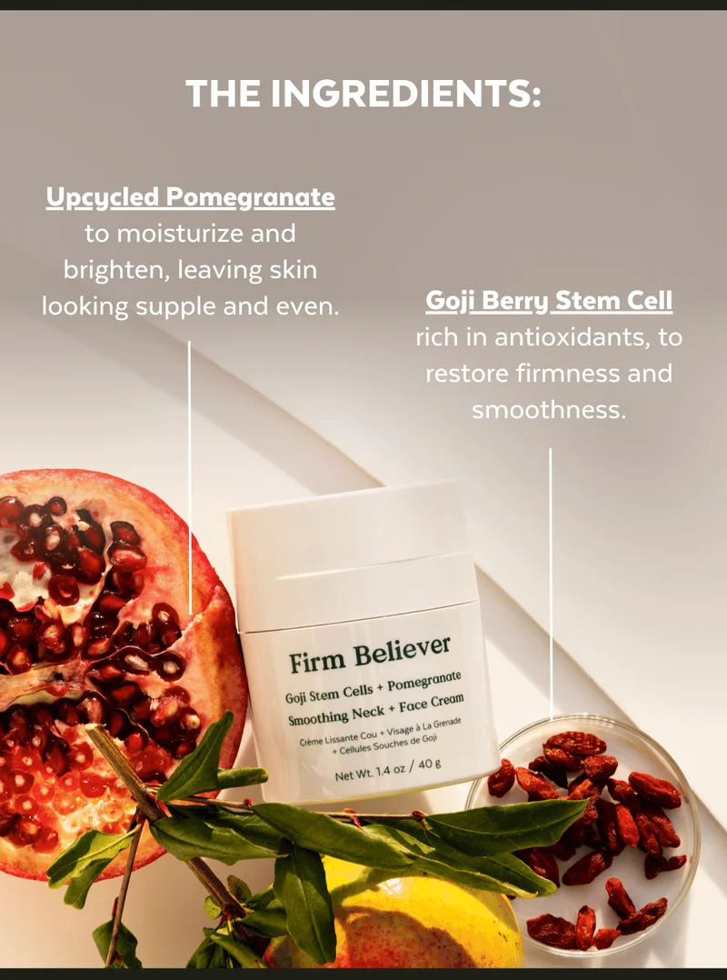 With Upcycled Pomegranate and Goji Berry Stem Cell