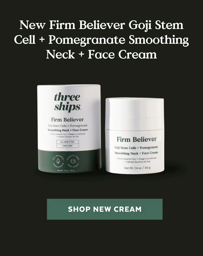 New Firm Believer Goji Stem Cell + Pomegranate Smoothing Neck + Face Cream