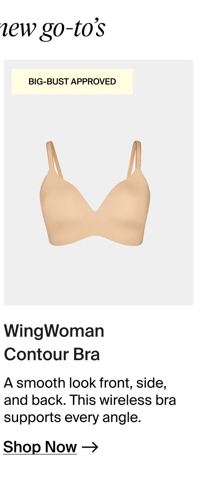 WingWoman Contour Bra.