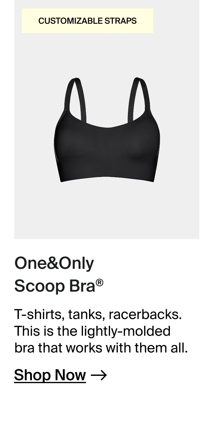 One&Only Scoop Bra.
