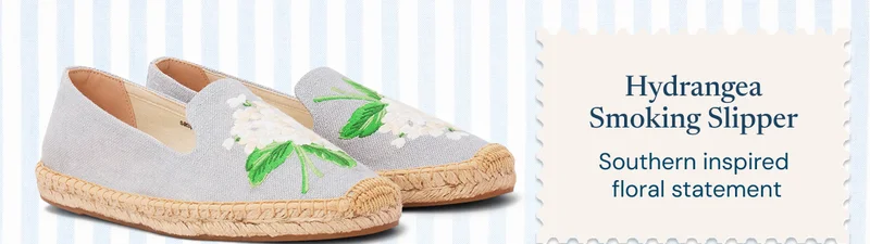 Hydrangea Smoking Slipper — Southern inspired  floral statement