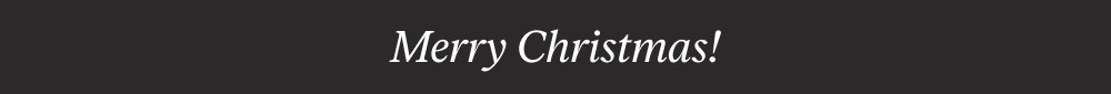 Merry Christmas!