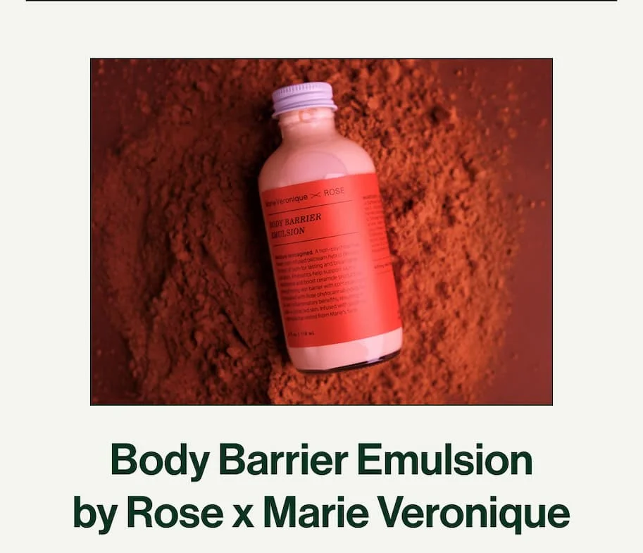 Body Barrier Emulsion by Rose x Marie Veronique