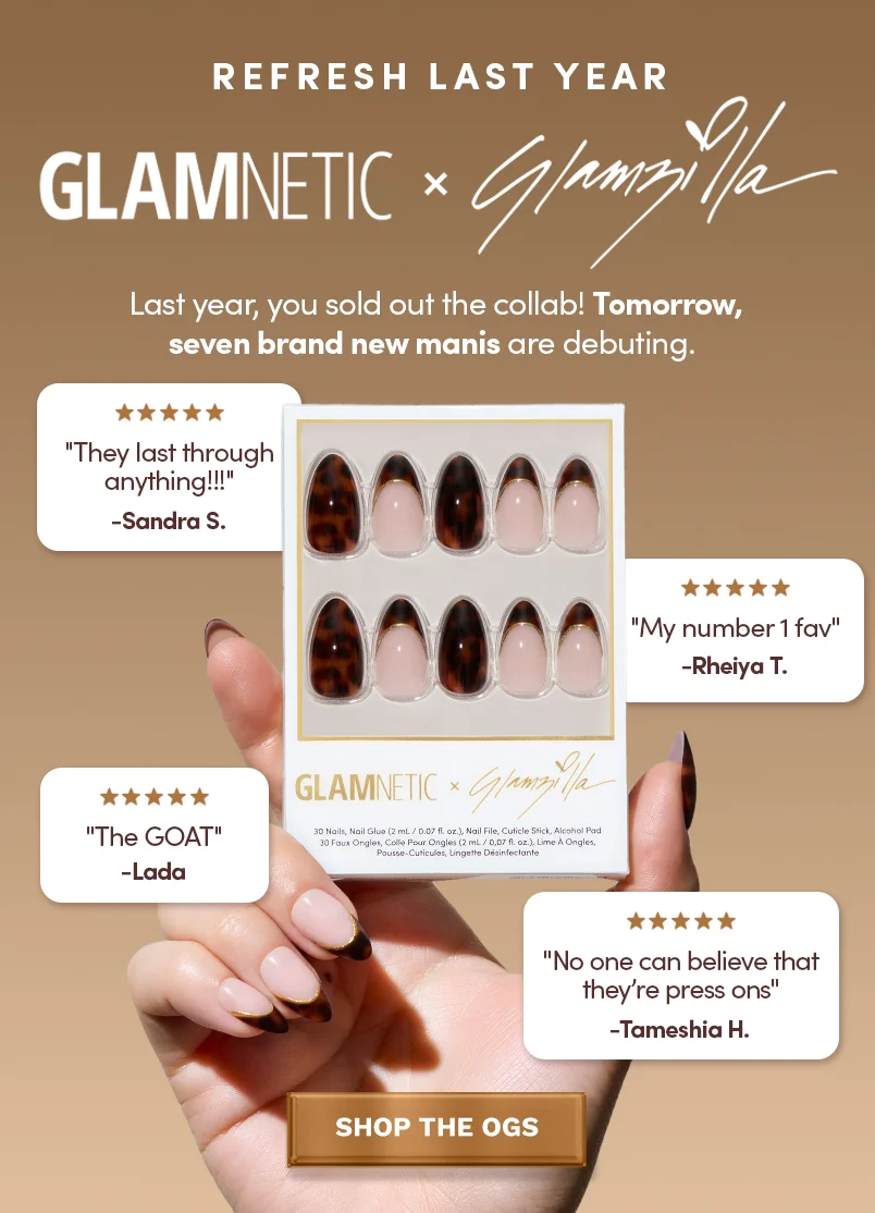 Refresh Last Year Glamnetic x Glamzilla Nails