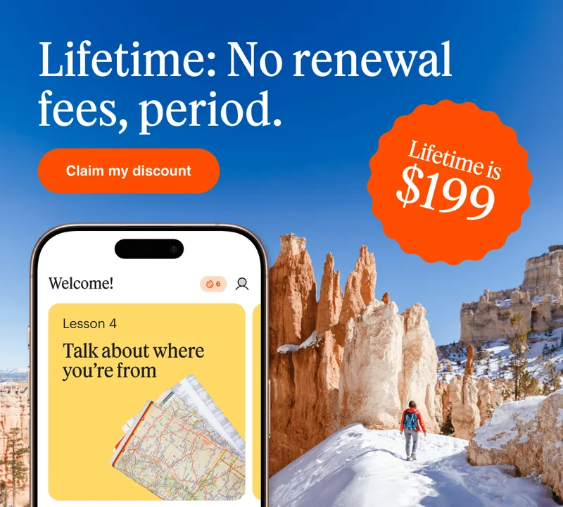 Lifetime: No renewal fees, period.