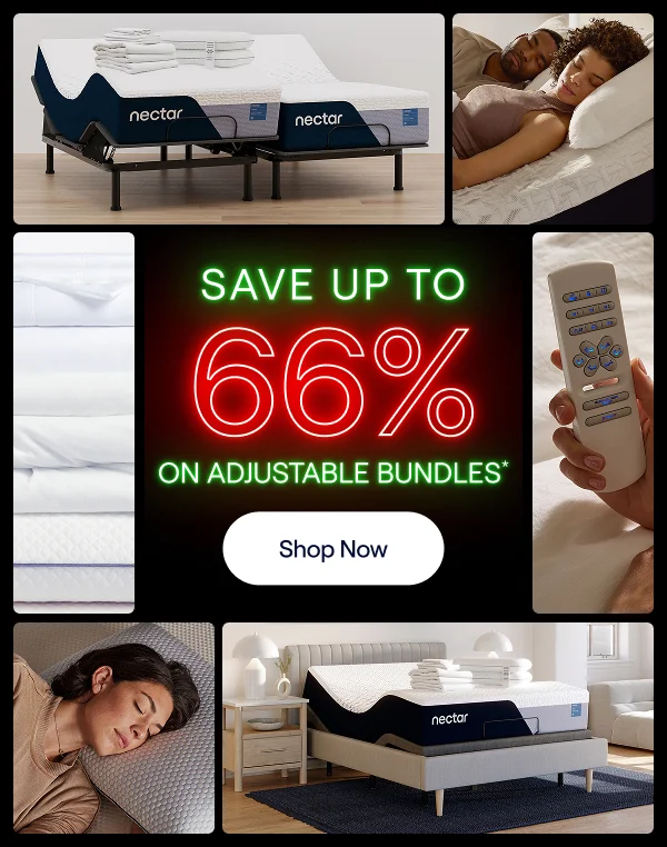 Save up to 66% on Nectar Adjustable Bundles*