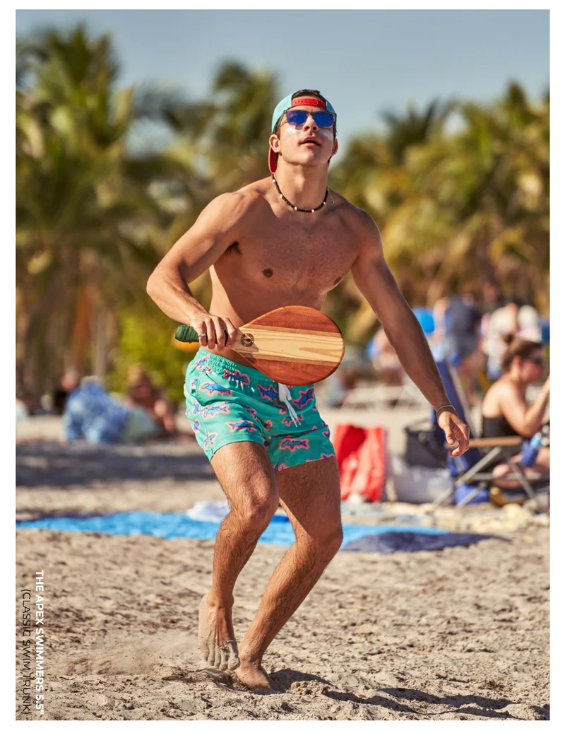 Classic Swim Trunk: The Apex Swimmers 5.5"