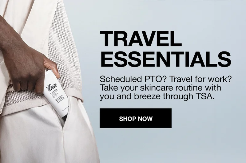 TRAVEL ESSENTIALS | Scheduled PTO? Travel for Work? Take your skincare routine with you and breeze through TSA. | SHOP NOW