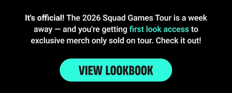 You're getting first look access to the merch dropping at the show. [VIEW LOOKBOOK]